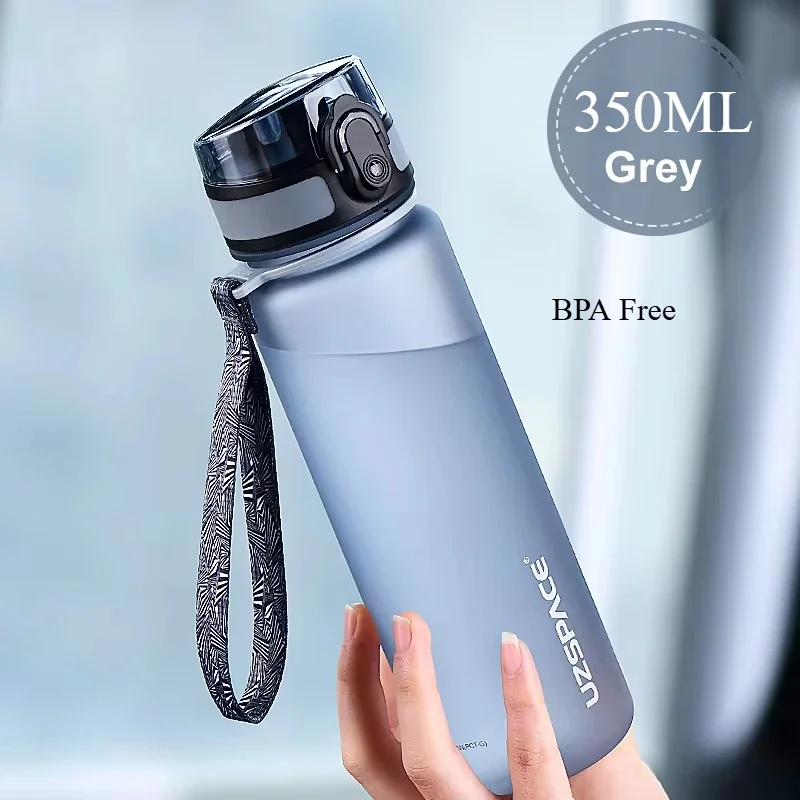 

350ML Sports Water Bottle Shaker Outdoor Travel Portable Leakproof Drinkware Tritan Plastic Drink Bottle BPA Free