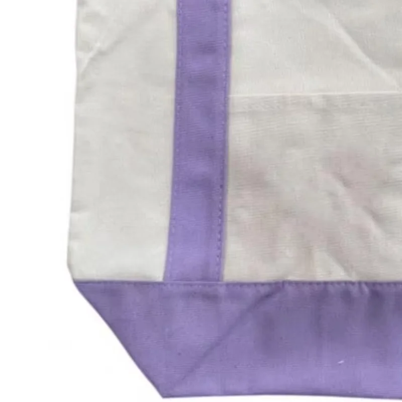 Canvas Tote Bag Classic Design Lightweight Stylish Reusable Tote Machine Washable Handbag for Daily Essentials Small Groceries