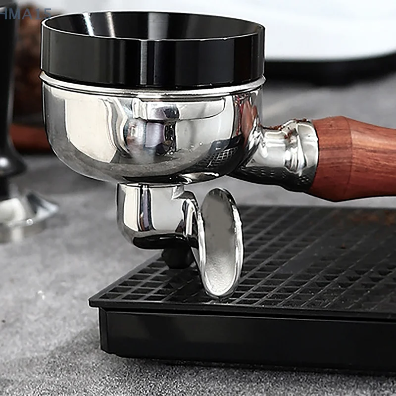 Coffee Catcher Ring Anti-fly Powder Ring Grinder Catcher Ring 51mm 53mm 58mm Coffee Handle Cloth Powder Dosing Ring Coffee Tools image 6