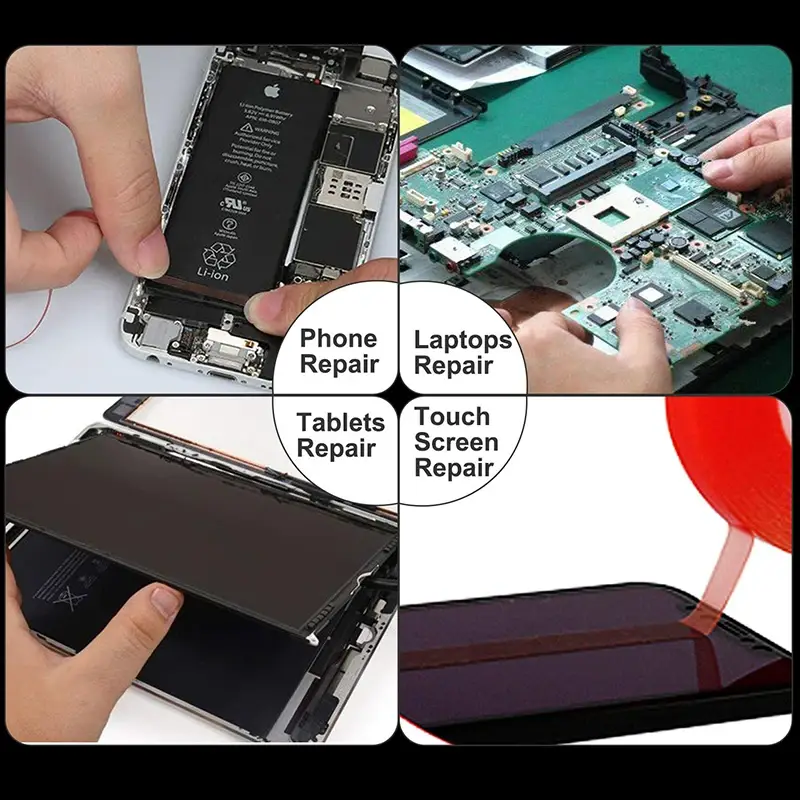 10m Double Sided Adhesive Tape Heat Resistant High Adhesion Transparent PET Tape For DIY Crafts Cell Phone Touch Screen Repair - Image 5