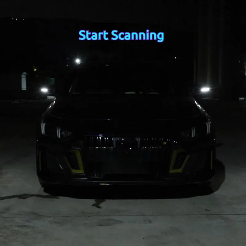 2PCS Specchietto retrovisore per auto Indicatore di direzione flessibile LED che scorre Luce di striscia 12V Ambra Bianco Indicatore di direzione DRL Lampada di guida dinamica