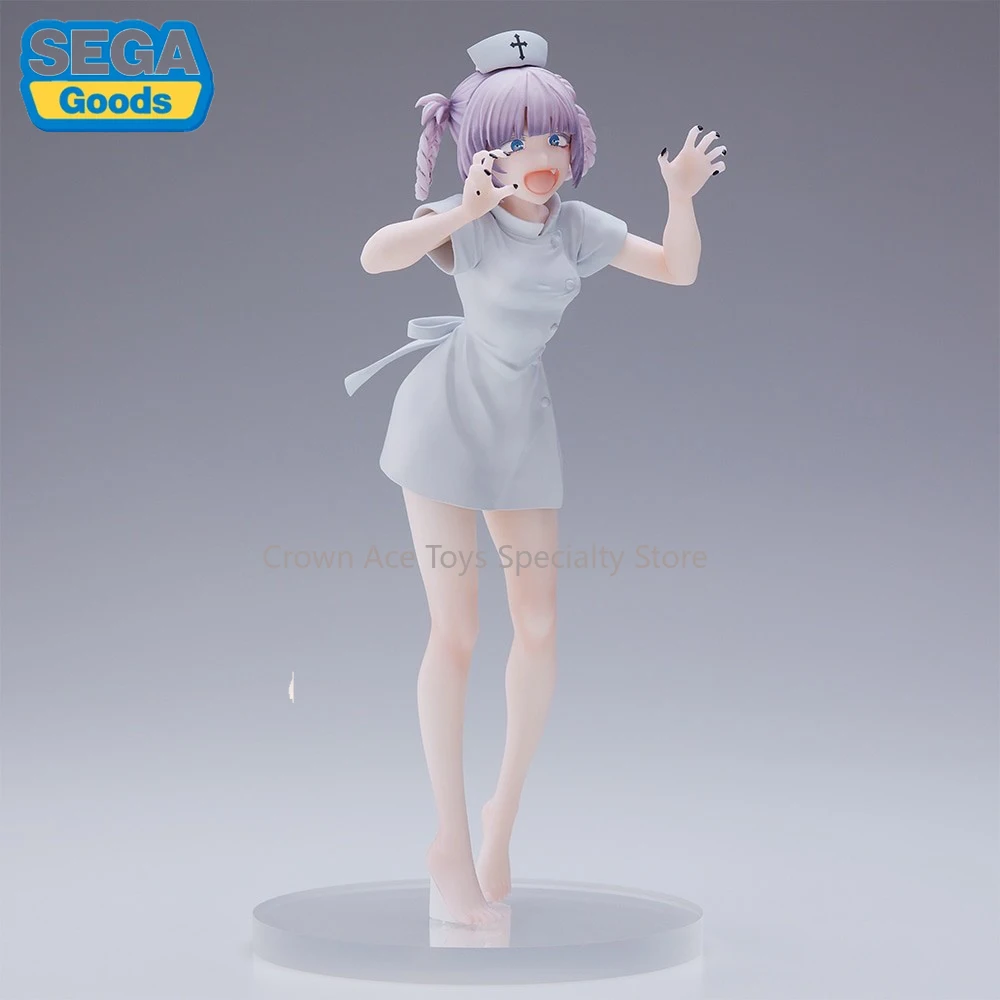 SEGA Premium Yofukashi no Uta Nanakusa Nazuna Nurse Fuku Ver. Reissue 20cm Anime Action Manga Figures Model Nice Gift Trendy Toy