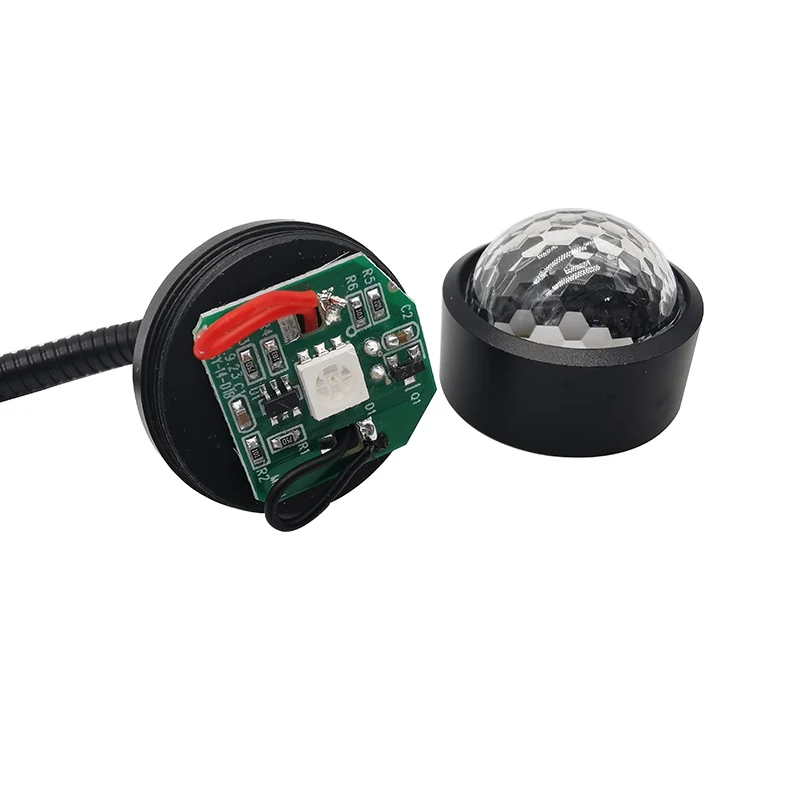 Usb Rgb Led Sfeer Lamp Auto Voice Control Sfeer Licht Auto Verlichting Auto Decoratie Sfeer Verlichting Voor 'S Nachts Rijden