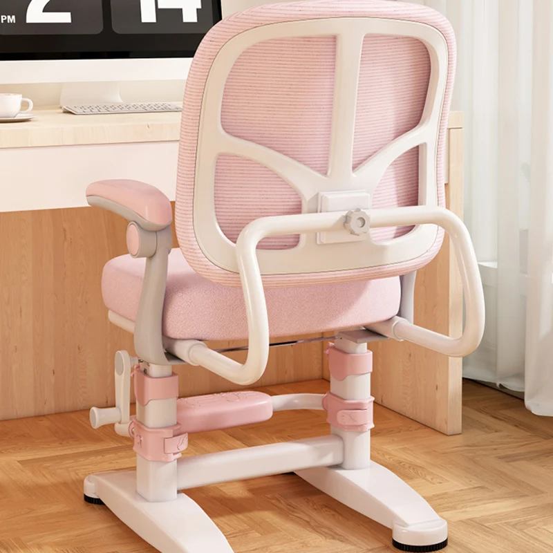 Kids Chair Study Children Growing Child Room Furniture Baby Chairs Design Designer Girl Stool School Auxiliary Children's Eating