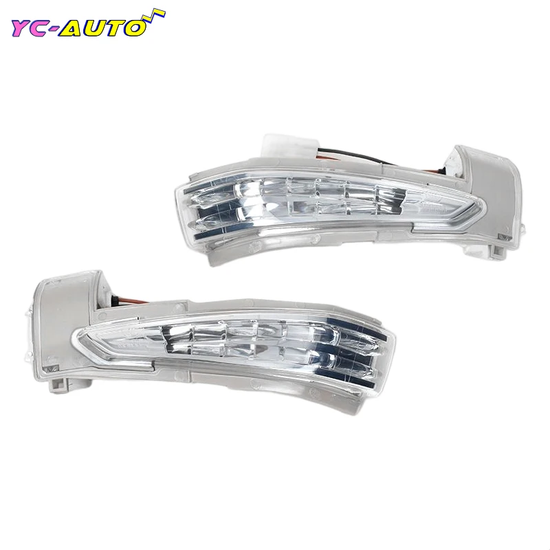 Car LED Door Wing Rearview Mirror Side Light Turn Signal Lights For Peugeot 508 2010-2017 For Citroen DS5 C4 6325J5 6325J4