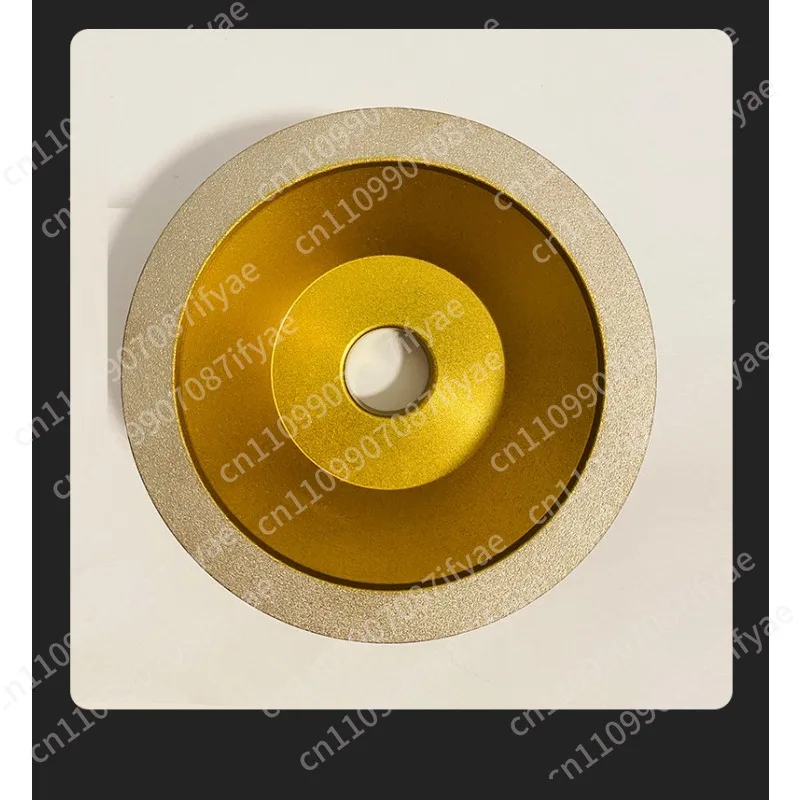 Brazing alloy bowl parallel grinding wheel diamond sharpener