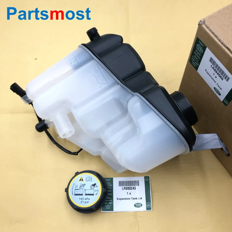 Pojemnik przelewowy płynu chłodzącego do LAND ROVER 2.2 Diesel LR2 / 3.2 Benzyna VOLVO S80 V70 XC60 31200320   LR 004080   Pokrywa LR 000243