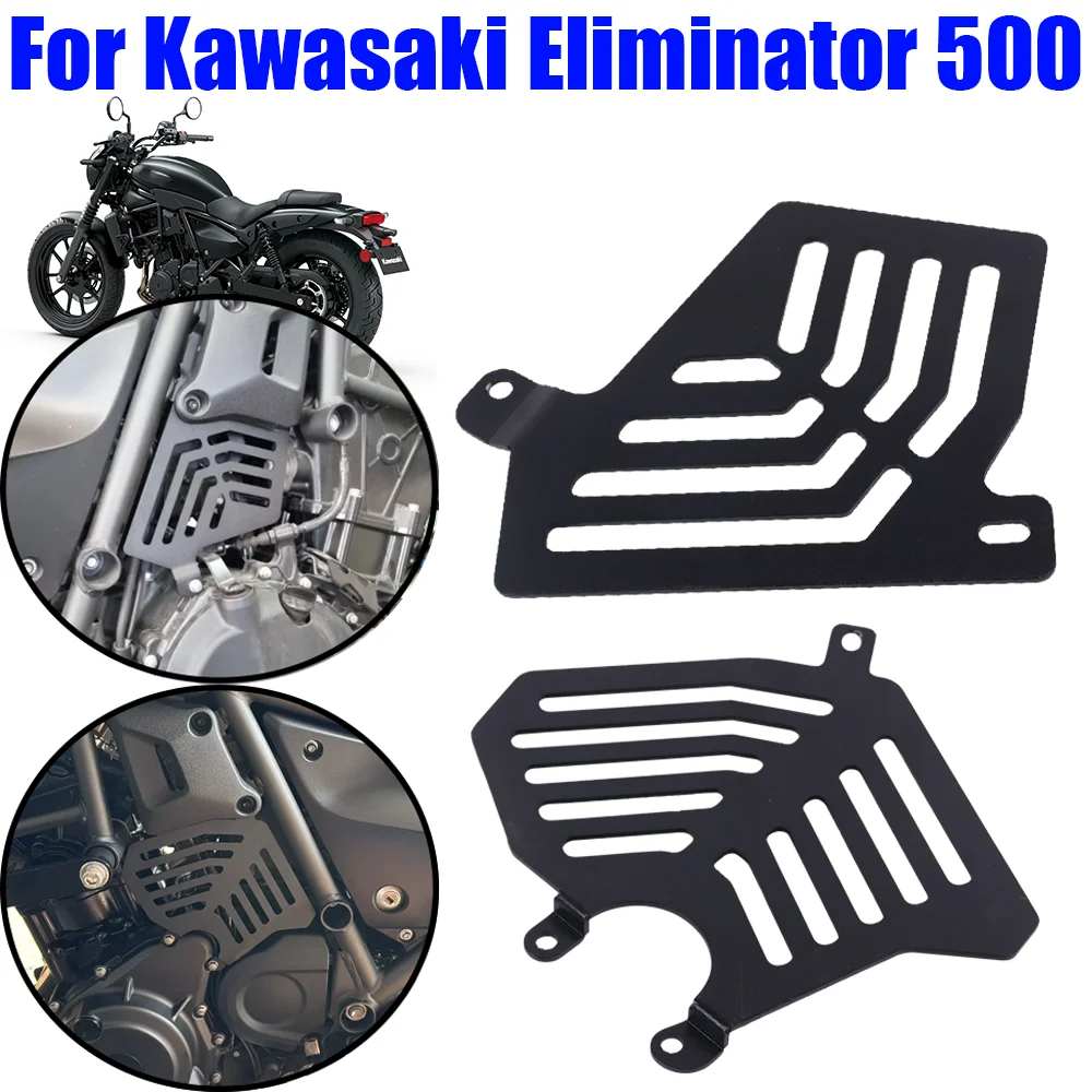 Motorcycle Accessories Engine Cover Clutch Guard Protection Throttle Protector Cover For Kawasaki Eliminator 500 Eliminator500