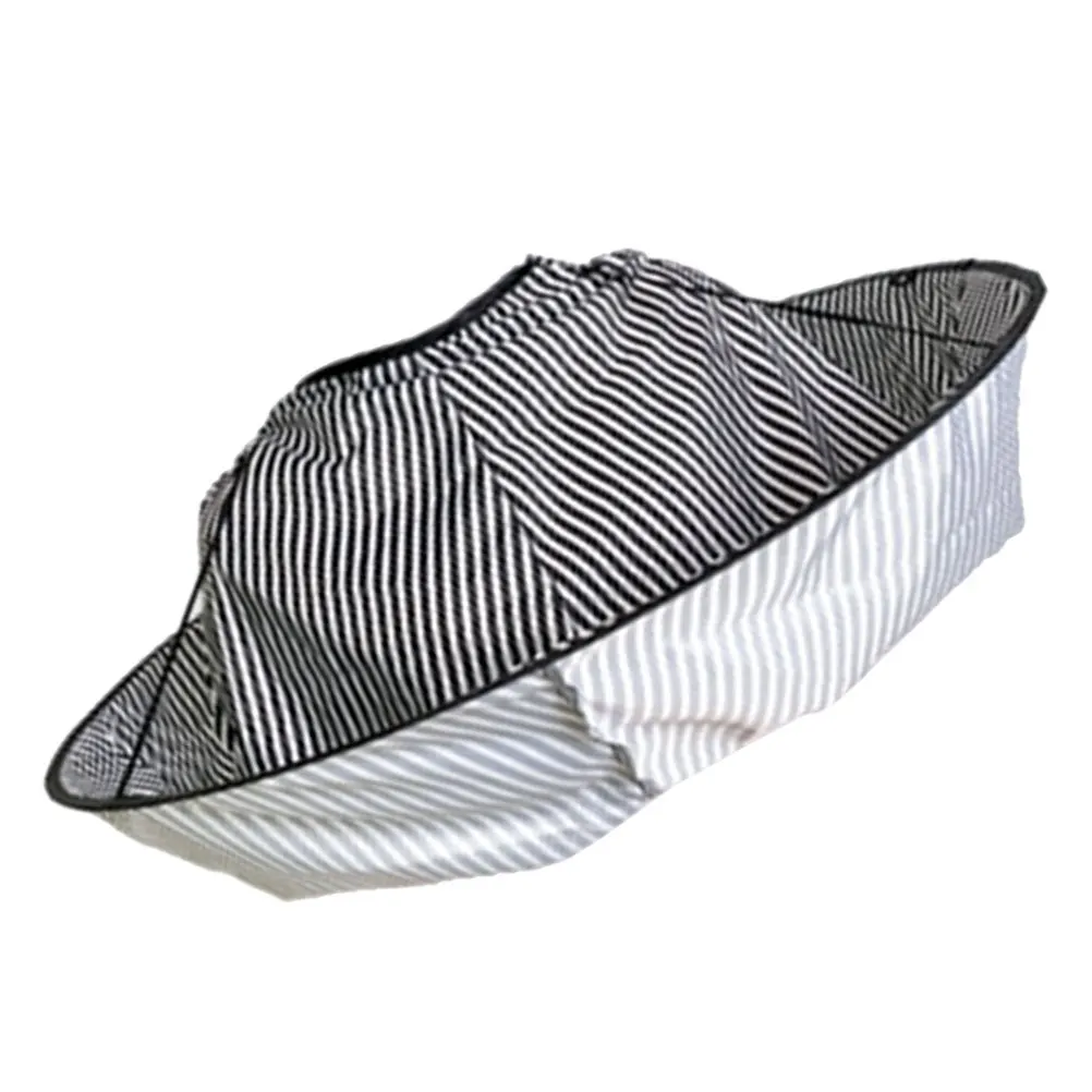 

Hair Cutting Cape Foldable Soft Material For Storage Portable Hairdressing Apron Adults Hair Catcher Groove Clean Floor