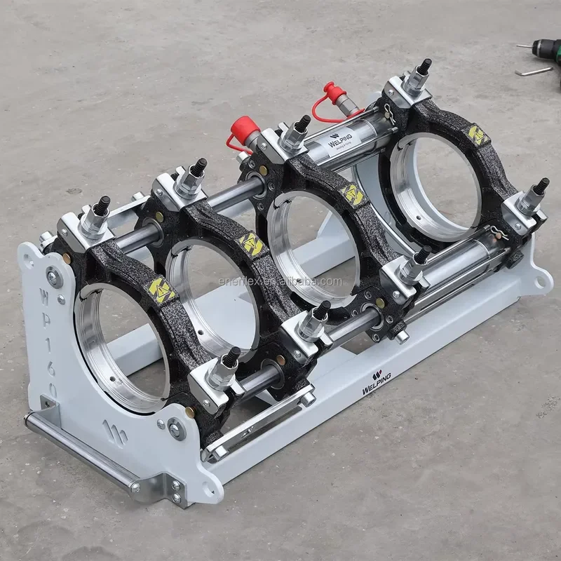 New WELPING Automatic Hydraulic Fusing X HDPE Plastic Thermofusion Butt Welding Machine 40-160mm Core Component OEM/ODM