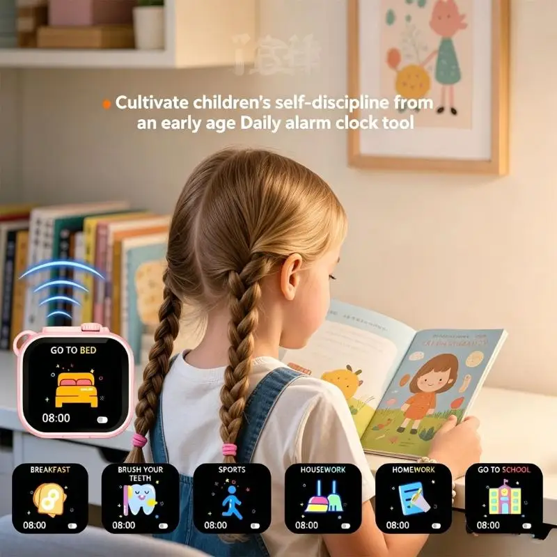 11 In 1 Multifunction Kids Intelligent Watch With Camera MP3 Player Flashlight Alarm Clock Games Learning Tool Expandable A2UB