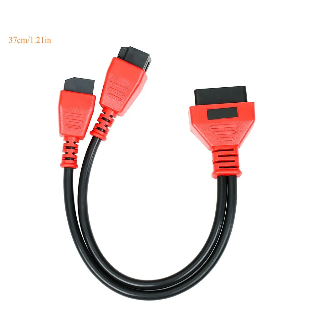 Cabo adaptador universal FCA 12 + 8 para Chrysler funciona em Autel MaxiSys/IM608 /Launch X431 V/ OBDSTAR