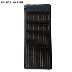 Far Infrared PEMF Mat For Yoga Non EMF Natural Crystal Therapy Sauna Heat Amethyst Tourmaline Bio Pulsed Magnetic Field Mattress