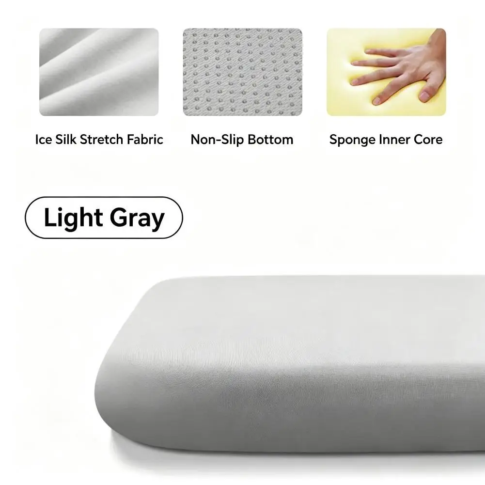 Ice Silk Seat Cushion for Chair, Chair Cushion for Office,Car,Home, Lightweight Comfortable Sitting Pad for Long Sitting Worker