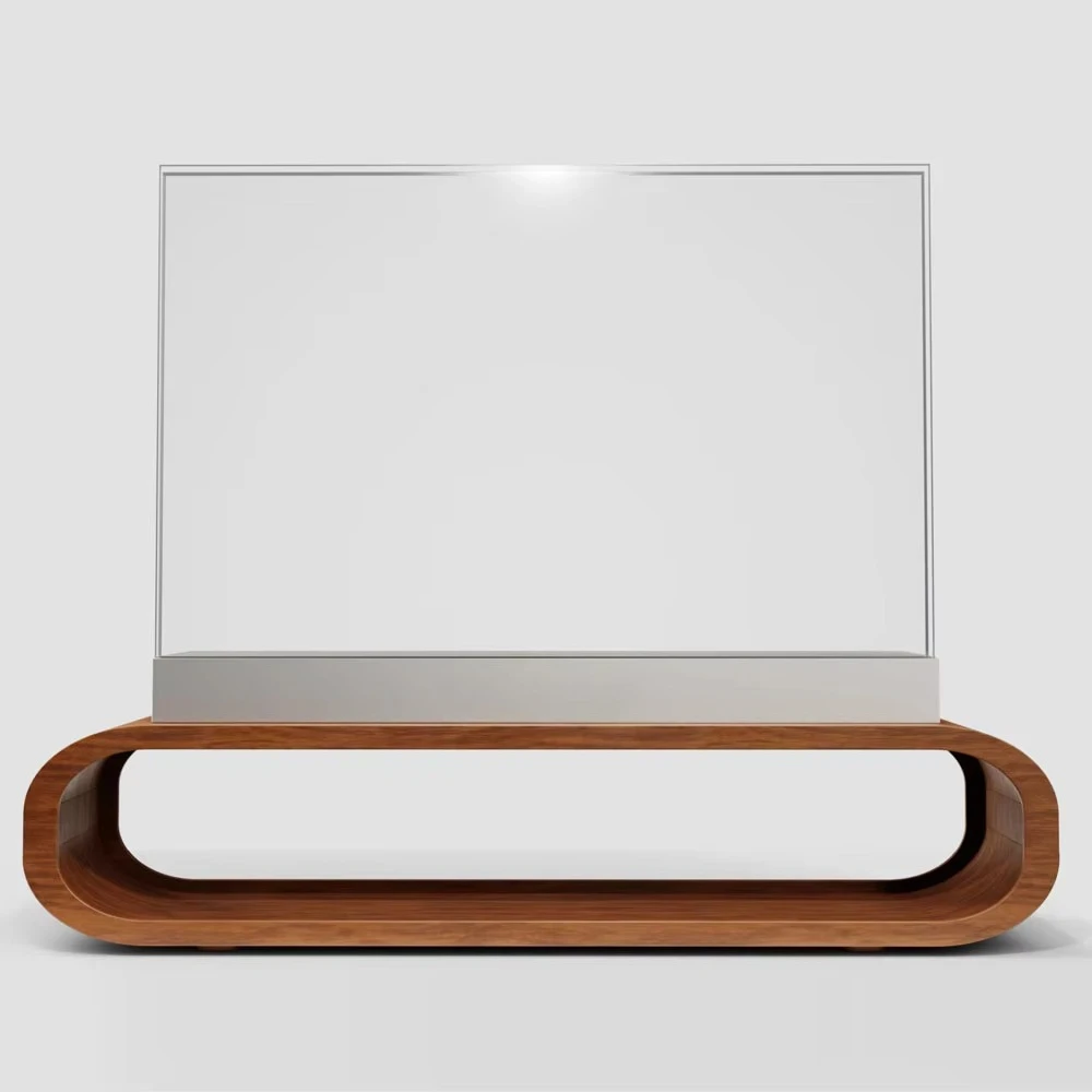 Nieuw ontwerp transparant scherm display OLED Windows 11 dubbele grootte 55 inch transparant OLED display