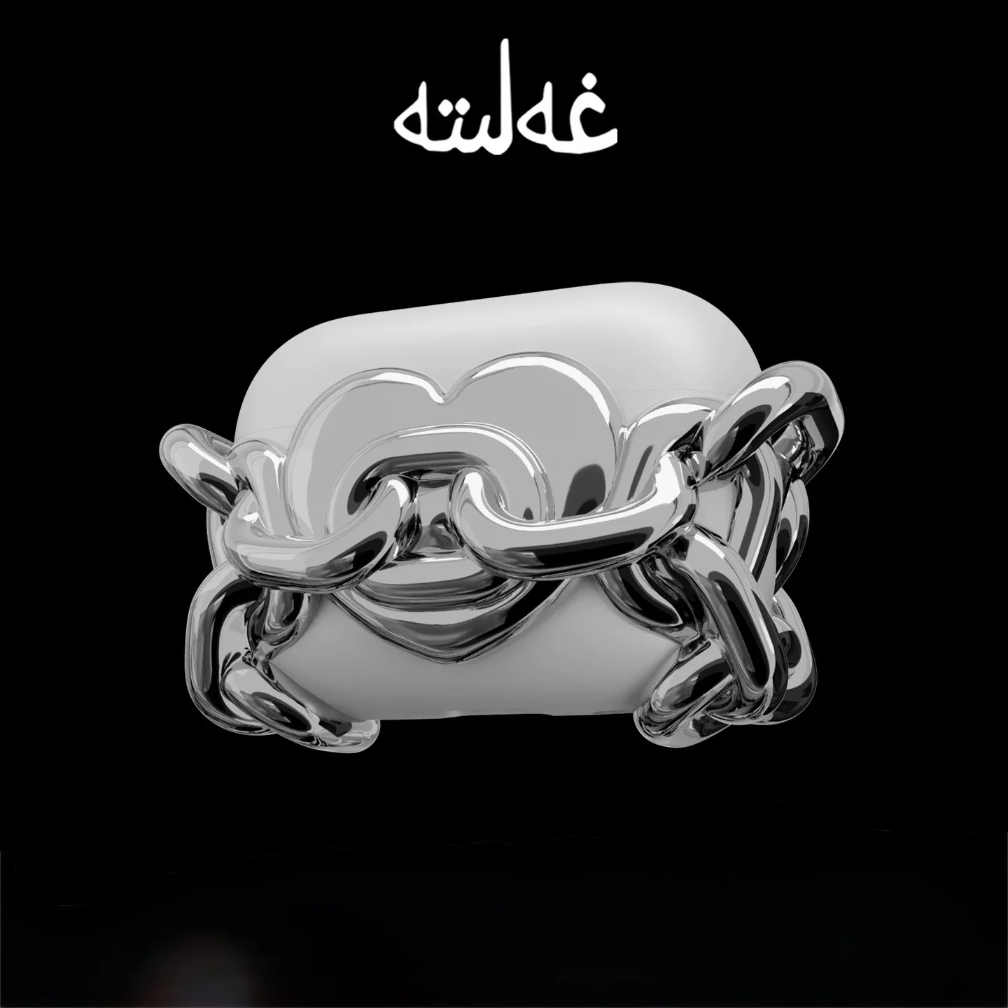 

Чехол для наушников серии Heart Chain, подходит для AirPods, в стиле Y3K.