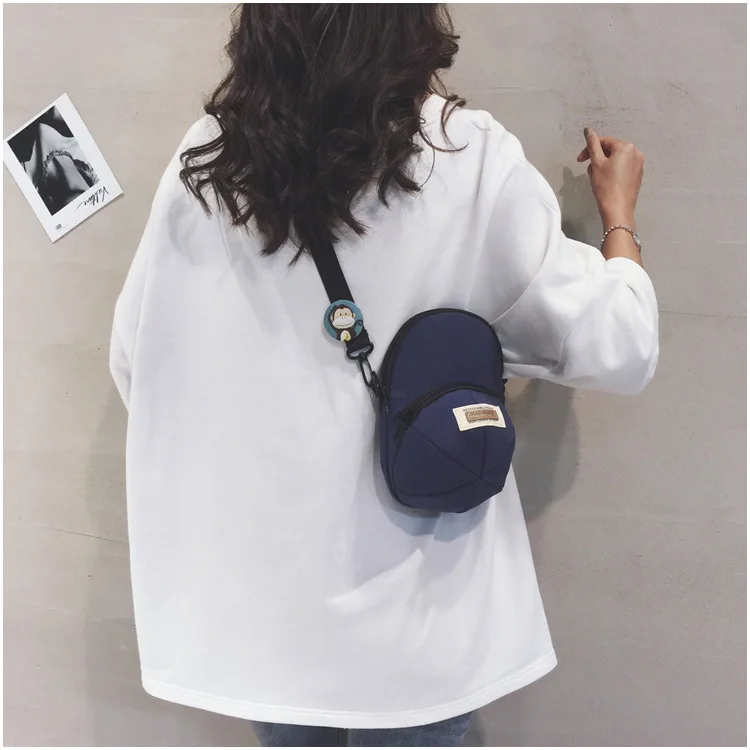 Koreanische Version der Ins-Style Vielseitigen Damen-Umhängetasche, Ruiying Hat, Trendige und Individuelle Herren-Schultertasche – Detail 9
