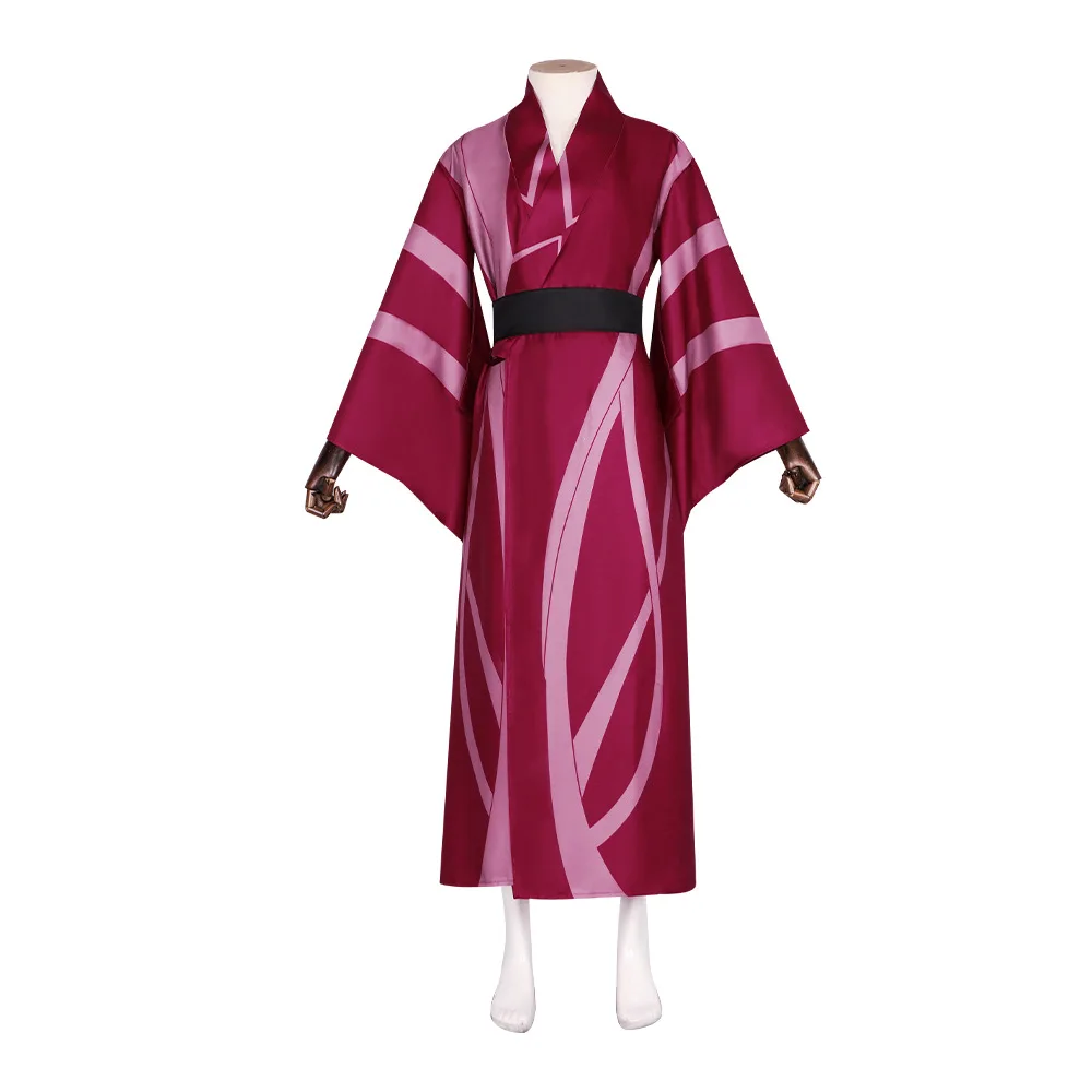 

Shinazugawa Sanemi Anime Cosplay Costume Red Kimono Halloween Cosplay Shinazugawa Sanemi Clothing