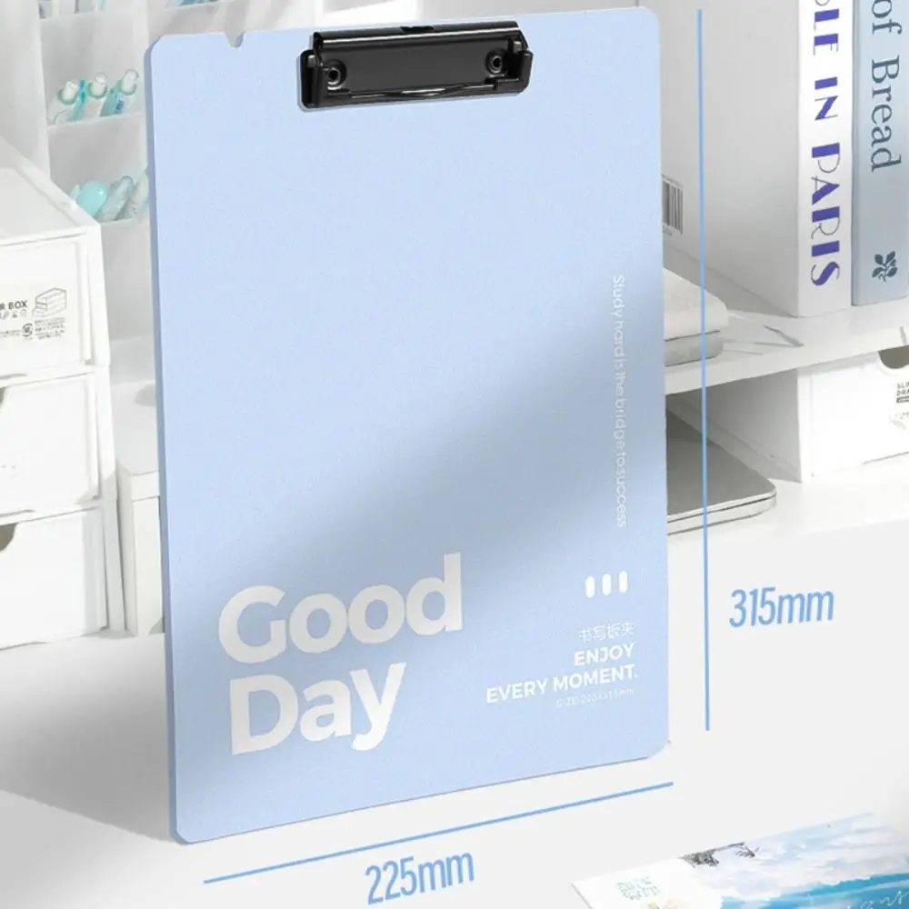 High Quality Plastic A4 File Folder Thickened Hangable Storage Writing Clipboard Writing Pad Students