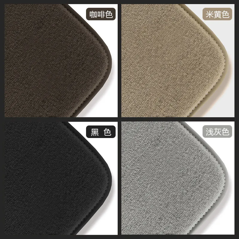 Car Floor Mat for Porsche 911 Carrera 2004-2011 2019-2026 Auto Anti-Skid Felt Plush Needle Punched 12MM Thickness Carpet Car Mat image 6