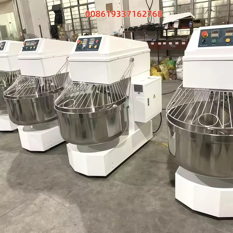 Dough Mixer 80L High Productivity Adjustable Speed for Super Efficiency Bakery Machinery image 6