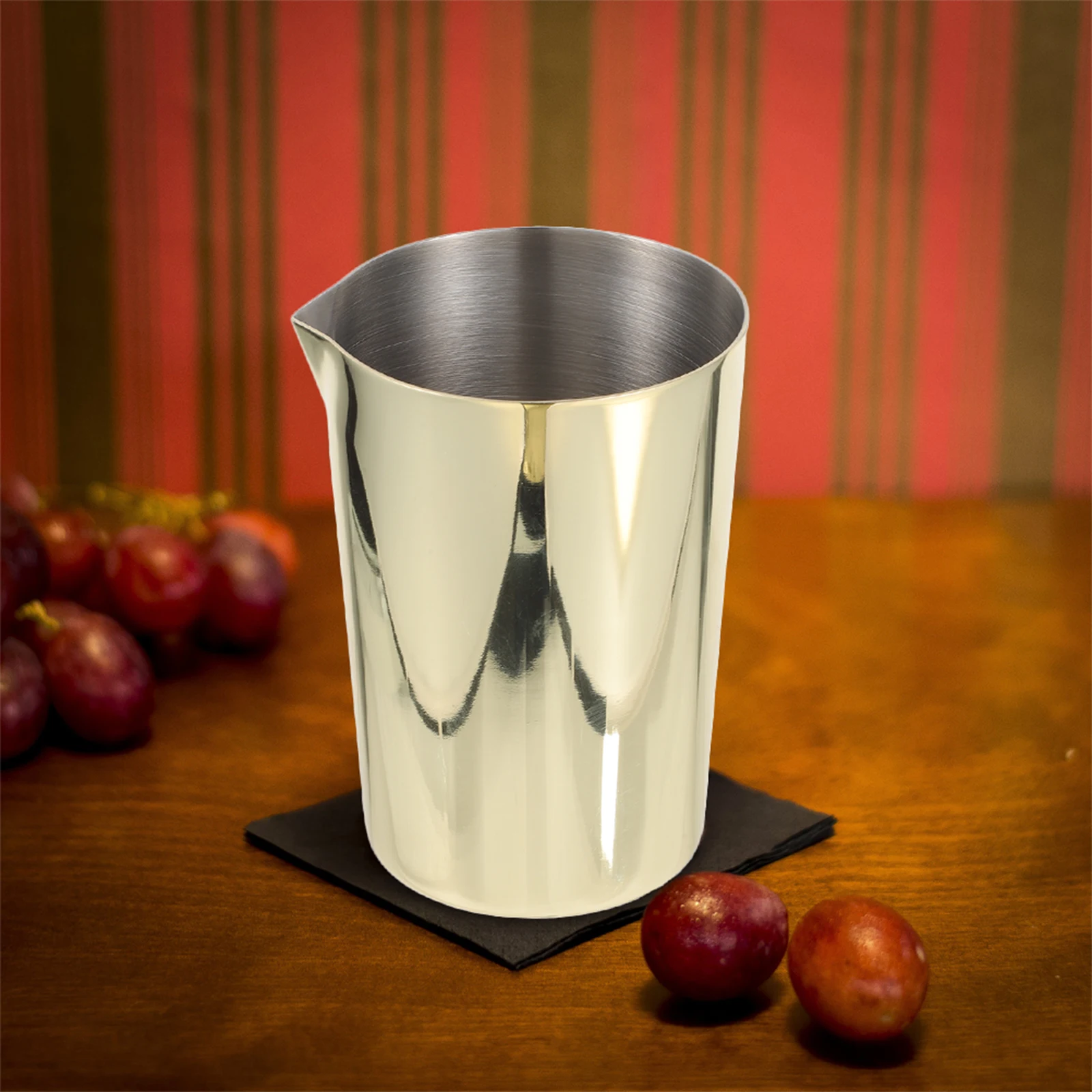 

Stainless Steel Cocktail Bartender Metal Wine Cup Drink Stirring Mug Household Professional Stainless Steel Mixing Glass