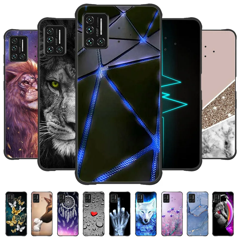 Funda protectora de silicona suave para Umidigi Bison, fundas traseras para teléfono UMIDIGI BISON, parachoques negro de TPU a prueba de golpes