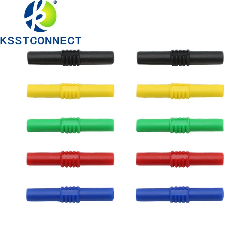 CP410 4mm Banana Socket female adapter extension Insulated Banana Plug Coupler Connector