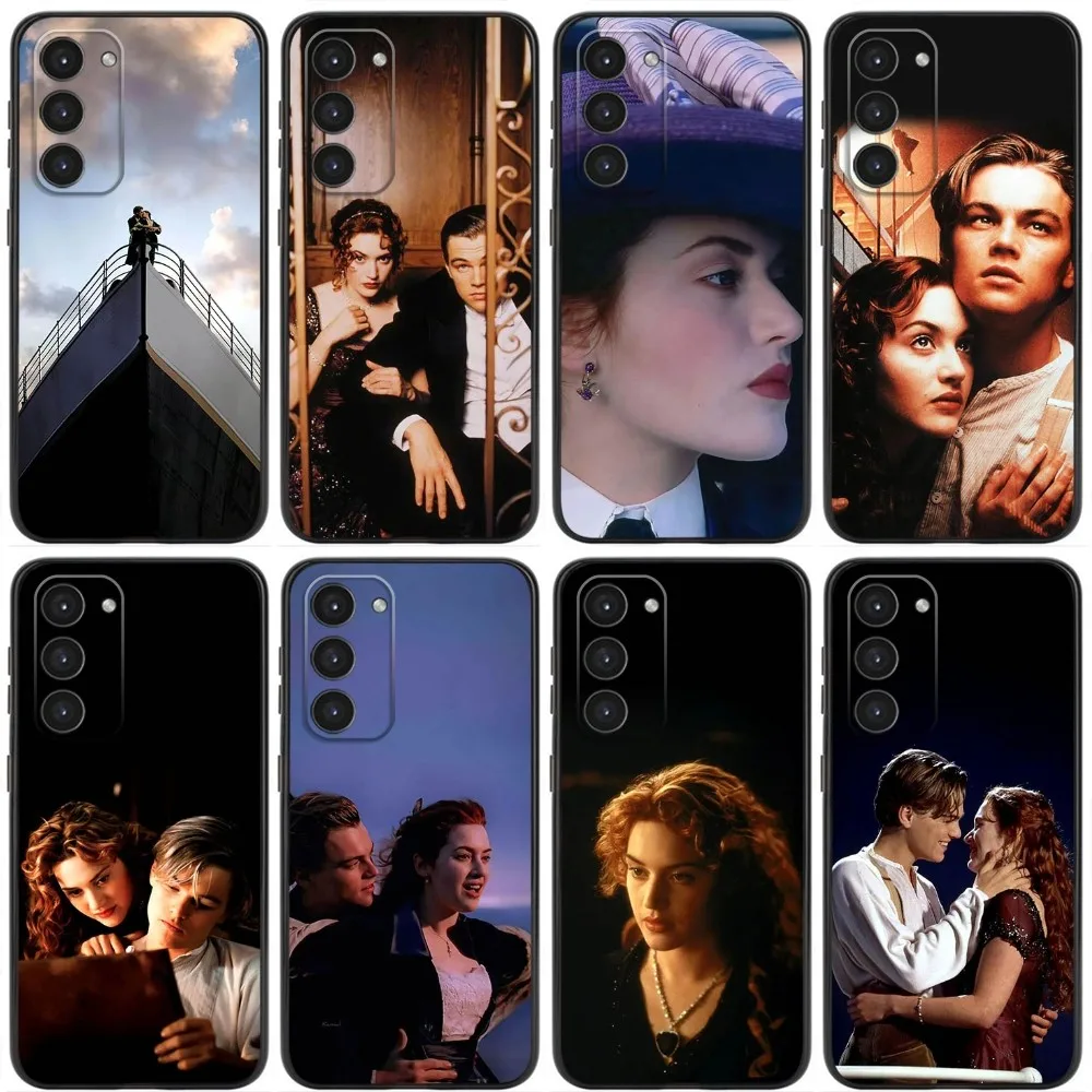 Movie T-Titanic Phone Case For Samsung Galaxy A20,A21s,A22,A31,A32,A52,A53,A72,73,A80,A91 Soft Liquid Silicone Black Cover