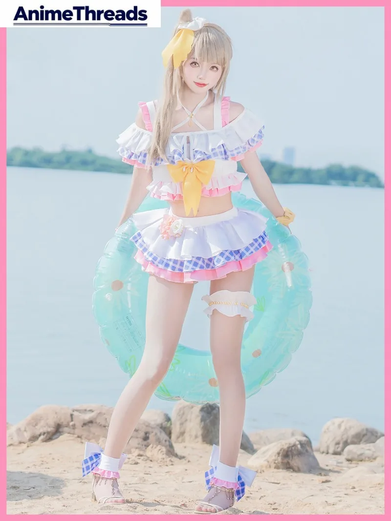 

Костюм для косплея Минами Котори из Love Live! — наряд для игры, аниме-вечеринки, Хэллоуина, ролевых игр