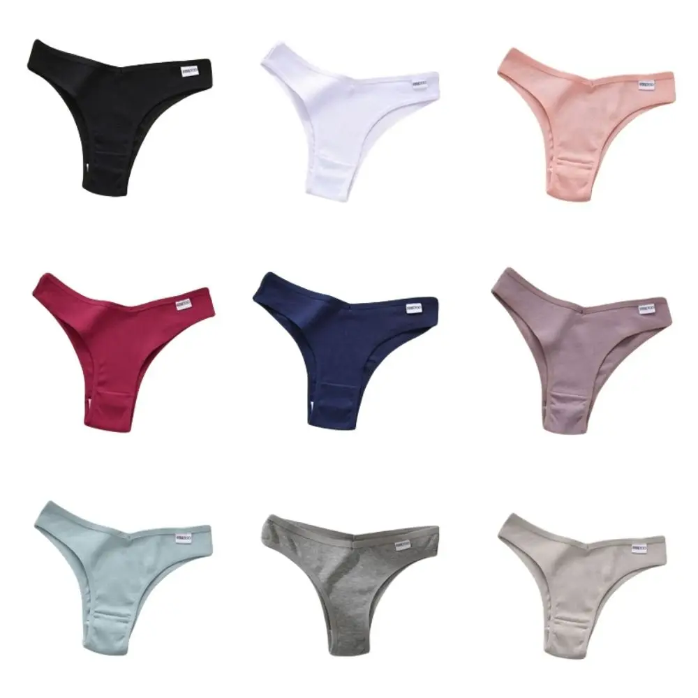 4 قطعة الخامس الخصر النساء القطن سراويل مجموعة القطن المنشعب الأوسط الخصر الرياضة نمط ملخصات 4 قطعة لون عشوائي رسالة السروال سيدة #5