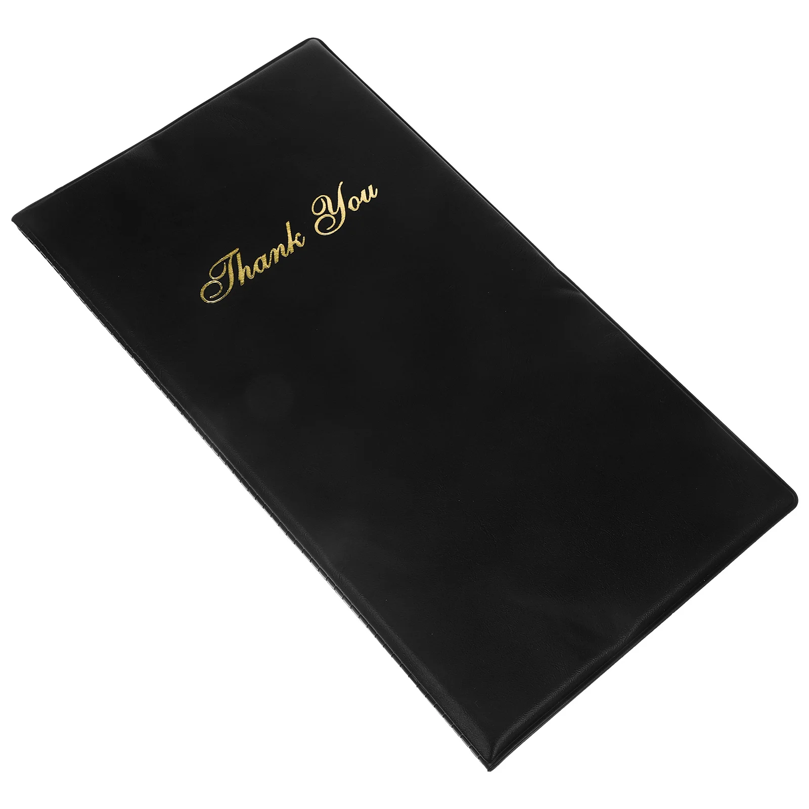 Porte-cartes de contrôle en PVC pour invités, fournitures de restaurant, menu, présentateurs de chèques pour restaurants