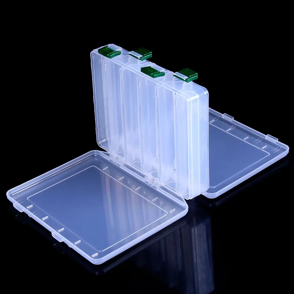 10/14 Compartment Double Sided Large Fishing Tackle Box for Storage Big Baits Sea Fishing Lure High Strength Fishing Tackle Box image 4