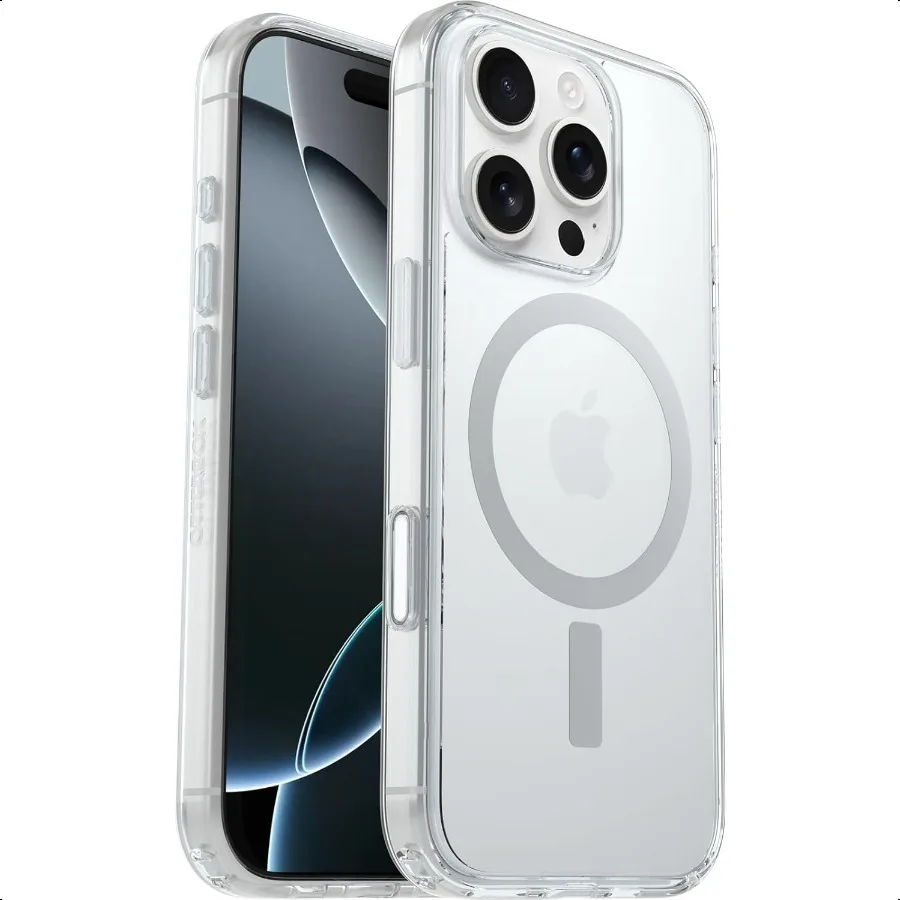 

Symmetry Clear Camera Control Premium iPhone 16 Pro Case US Military MIL Standard