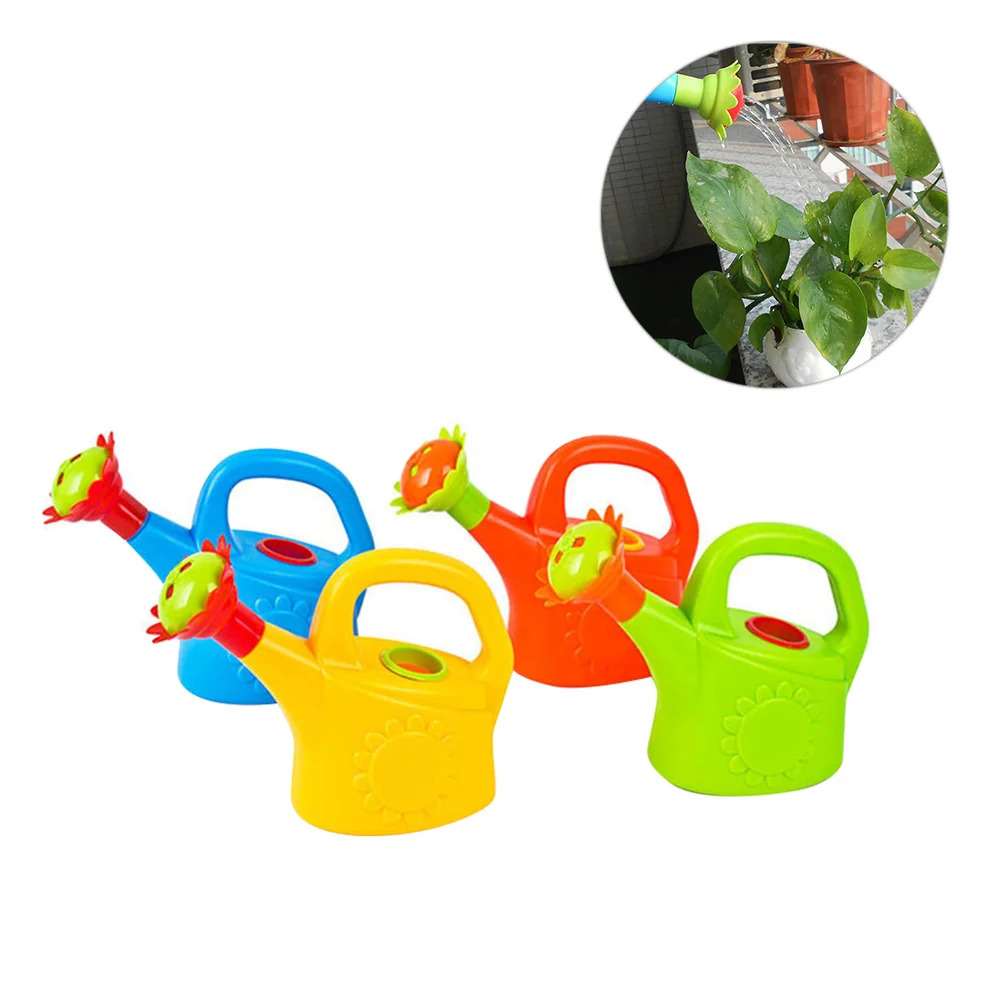 2 PCS Play House Educational Toy Children Bath Kids Outdoor Toys Watering Pot Puzzle Bucket