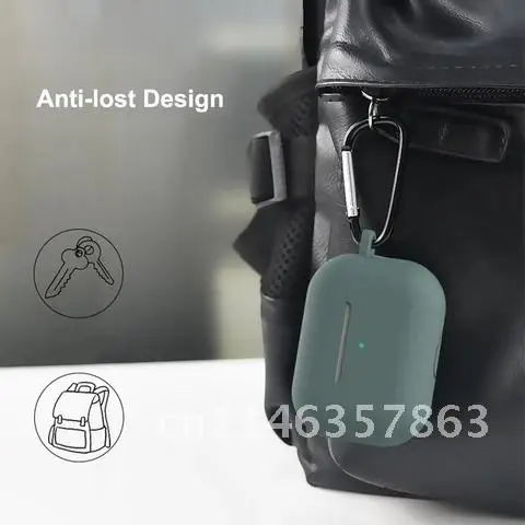 Capa protetora para Airpods Pro, Silicone Sleeve, Capa para fone de ouvido Bluetooth sem fio, fone de ouvido, fones de ouvido, acessórios, novo