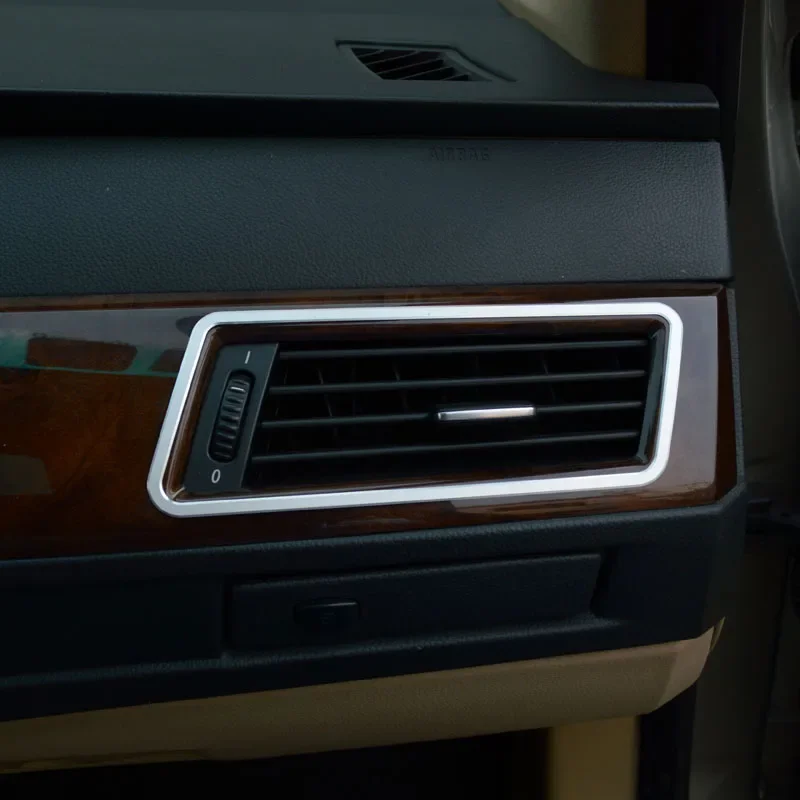 

Air Conditioner Out of Trend Decorative Circle Interior Car Sticker For BMW 5 Series E60 520 523 530Li Modification Accessories