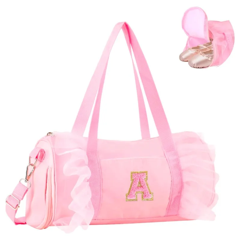 

Новинка: Персонализируемый рюкзак для танцев с монограммой для девочек, легкий водонепроницаемый рюкзак из оксфордской ткани для детей 3-6 лет