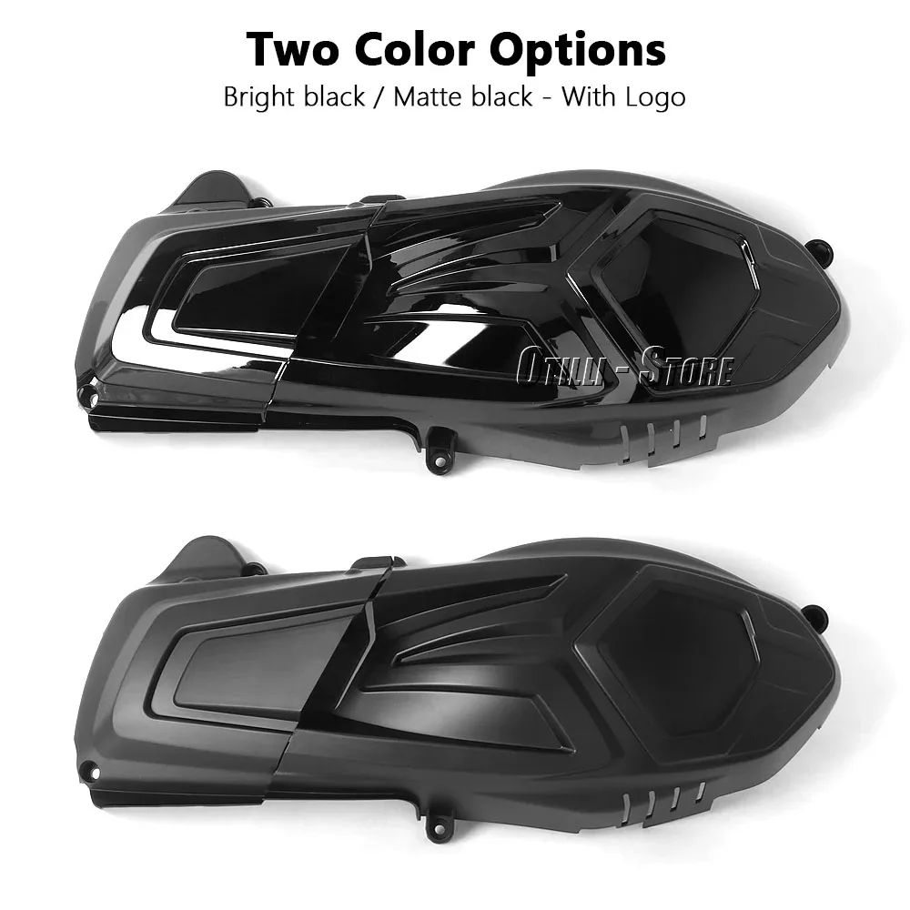 Motorcycle Engine Bolt Transmission Guard Cover Accessories Black New For Vespa GTS 300 GTS300 GTV 300 GTV300 HPE