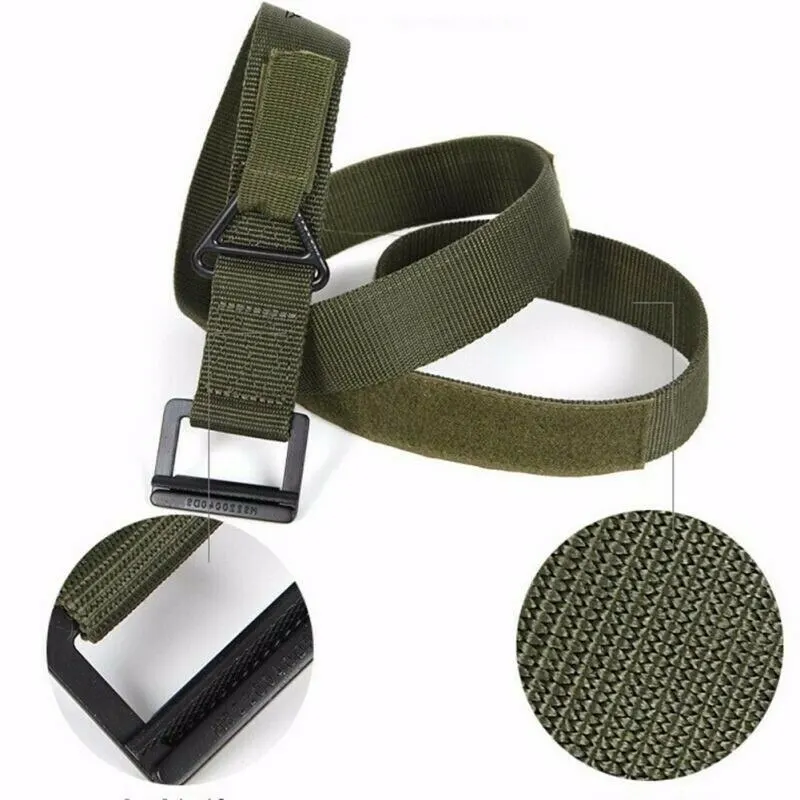 Outdoor Tactical Belt CQB Black Eagle Belt With Drop Board Rescue Belt Sport Climbing Training Belt Men and Women Nylon Belt