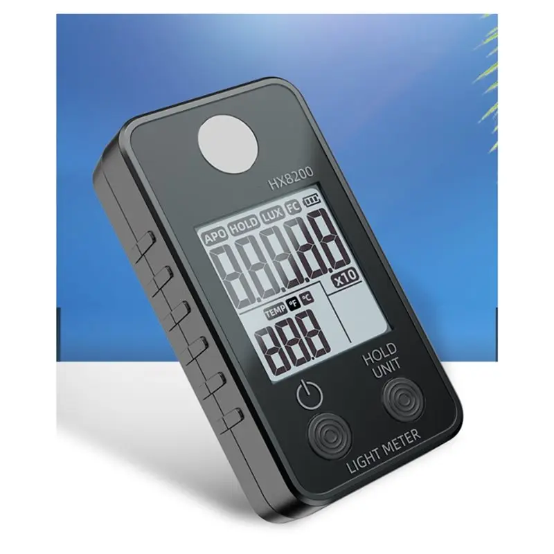 ABXD Luminance Light Intensity Meter LED Light Tester Color Temperature Meter High-Precision Color Rendering Index Meter