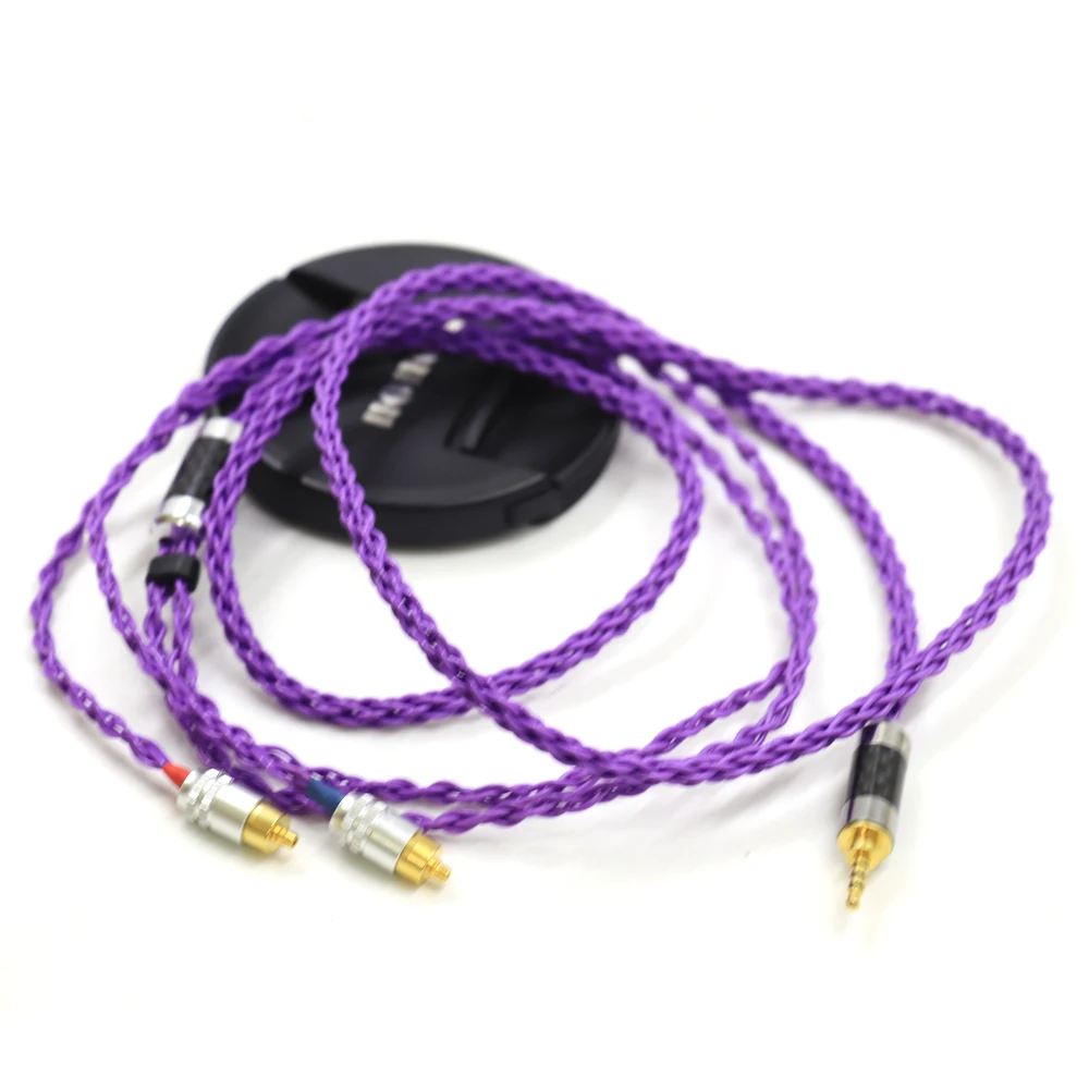 سماعة رأس هالداني رولاندبنفسجي واحدة كريستال فضي لسوني IER-M7 M9 Z1R استبدال ترقية الكابلات