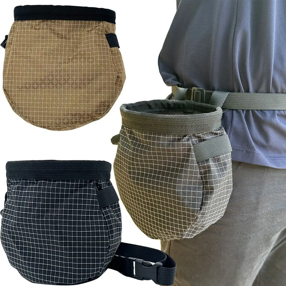 حقيبة الطباشير المحمولة لتسلق الصخور برباط مقاوم للماء ومسحوق المغنيسيوم وحقيبة الخصر قابلة للطي بسعة كبيرة #1