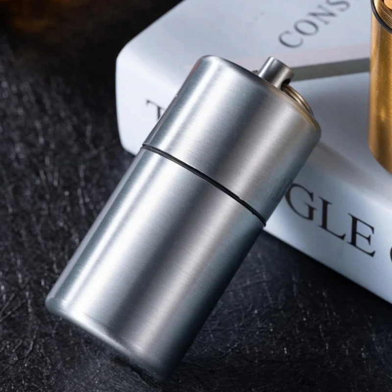 Aluminum Alloy Cigarette Box Portable Metal Storage Case 5/10/20 Cigarette Capacity Smoking Accessories image 4