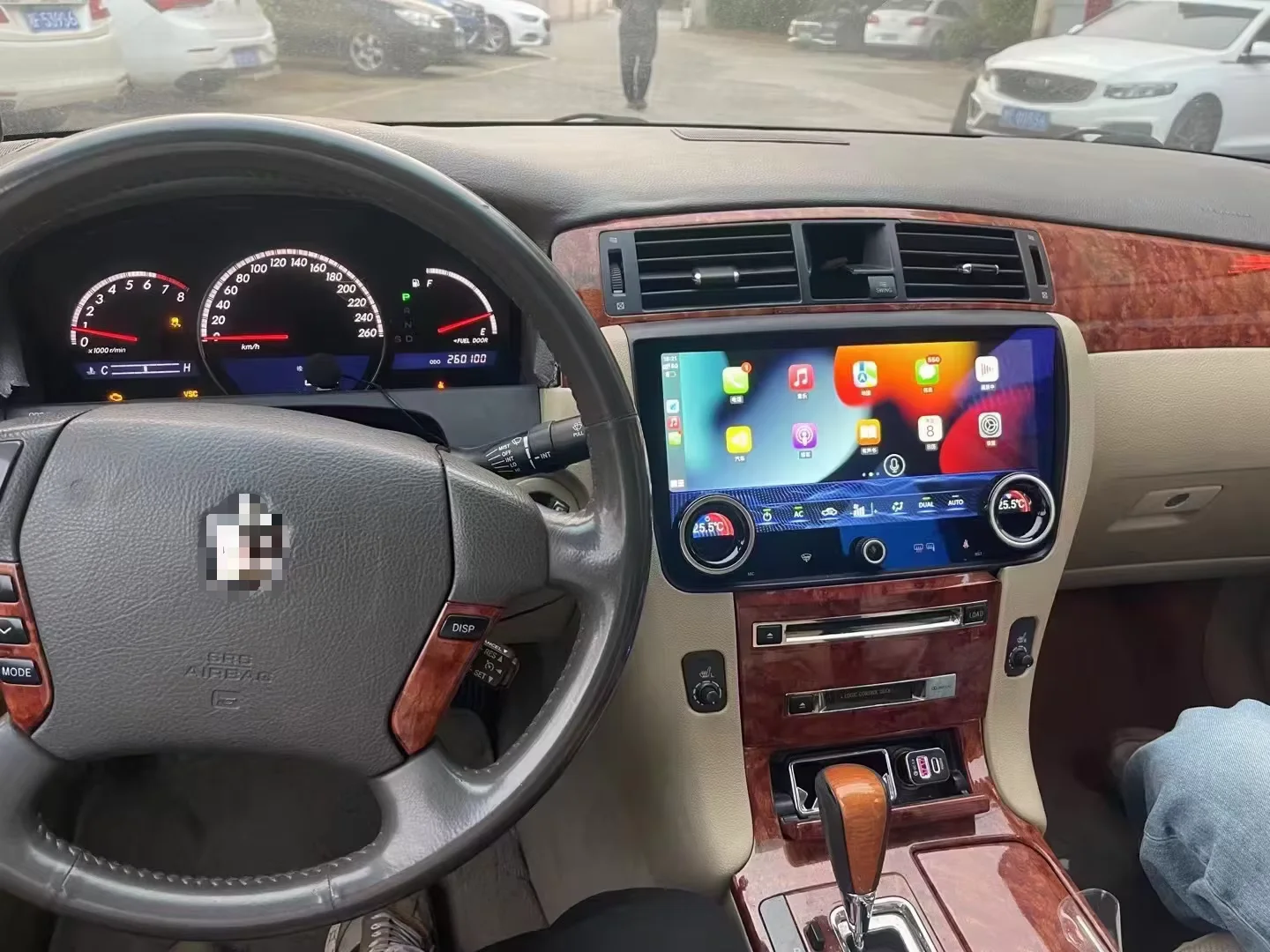 128GB Android Car GPS Navigation Head Unit For TOYOTA CROWN 12th 2005-2008 Stereo Multimedia Player Auto Headunit