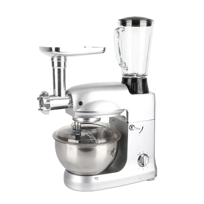 

Kitchen's Aid Appliances 5-In-1,Multifunctional Stand With Blender And Meat Grinder Stainless Steel Bowl Food Mixer/