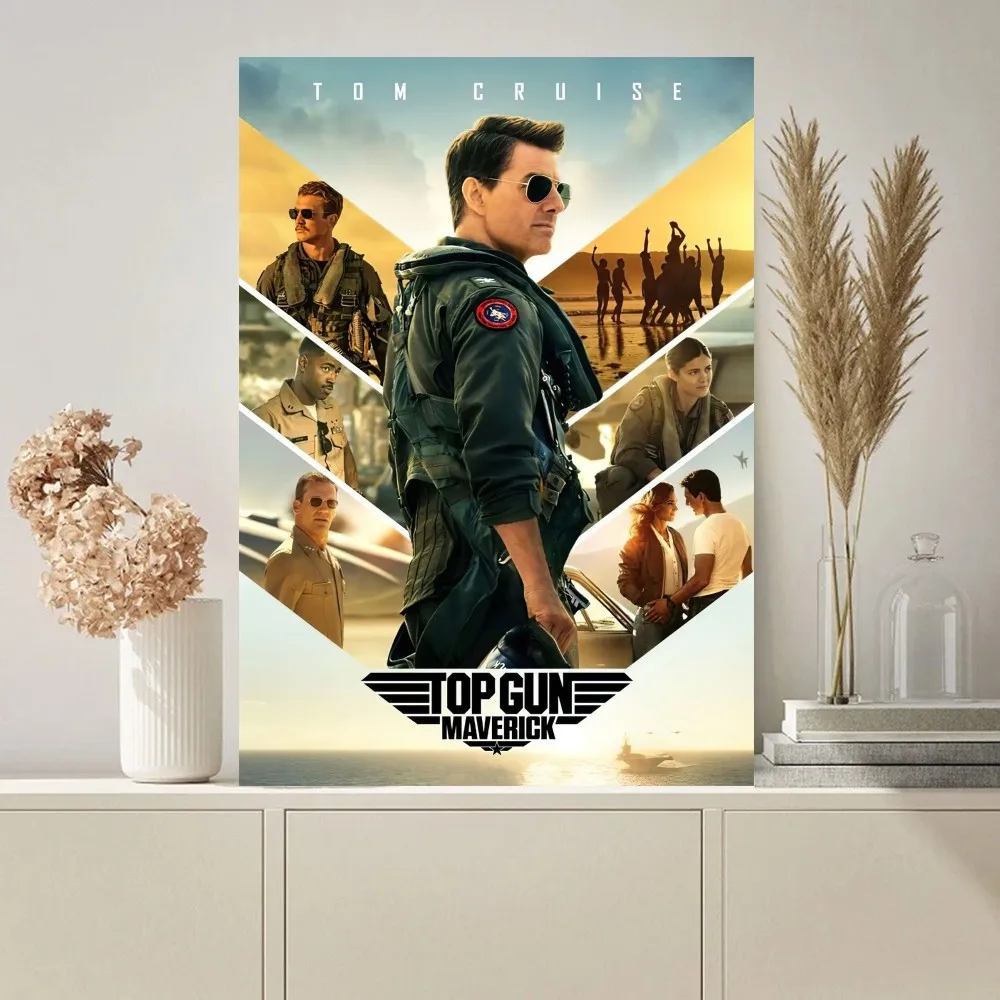 Top Gun Maverick Poster Paintings on The Wall Picture for Living Room Interior Painting Room Decoration