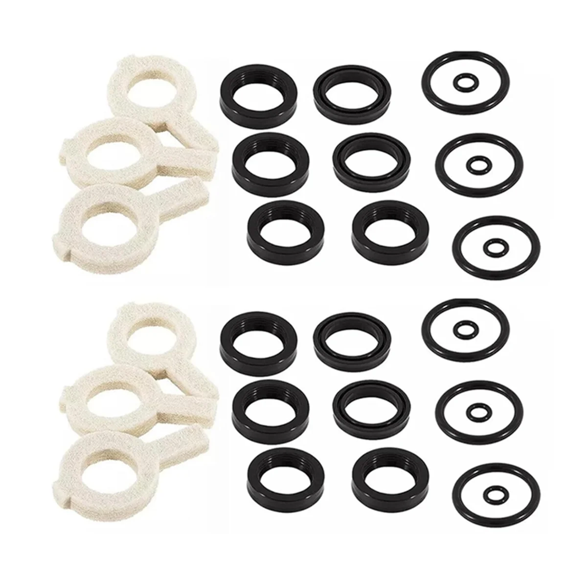 2Sets 30623 Seal Kit, Pump Washer Seals Kit Fits for Cat Pump 30 31 34 310 340 350 Model Frame Plunger Pump