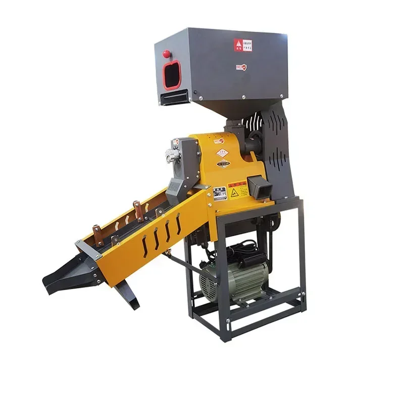 Home Electric Modern Agricultural Small-scale Stone Removal Rice Milling Automatic Household Rice Peeling Grain Fresh Rice