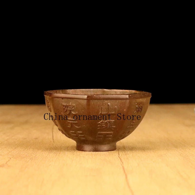 Vintage octagonal bowl, octagonal teacup, small bowl, antique collectibles, miscellaneous antique items, old bronze ornaments